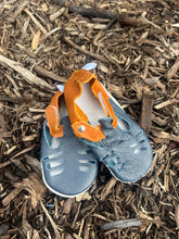 Load image into Gallery viewer, Blue Two Tone Sandals