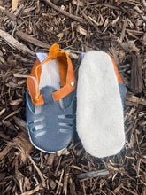 Load image into Gallery viewer, Blue Two Tone Sandals